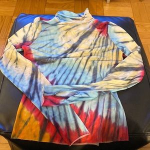 AFRM Mesh Turtleneck Top